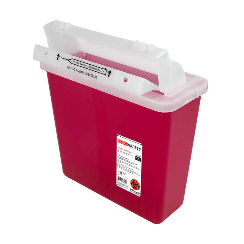 Sharps Containers, 5 qt., 20 pcs per Case