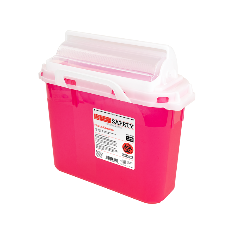 Sharps Containers, 5.4 qt., 20 pcs per Case
