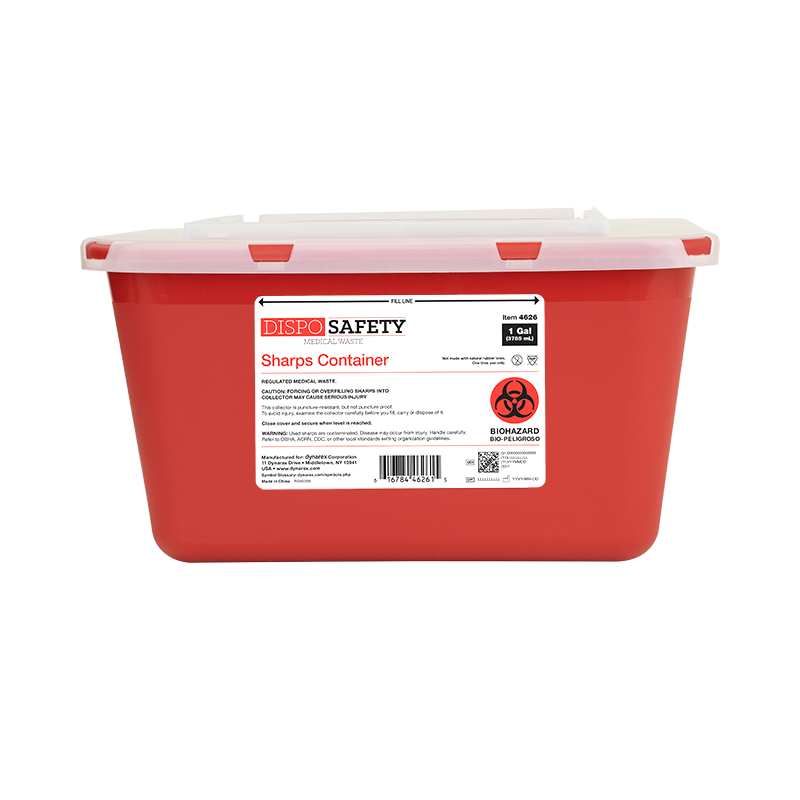 Sharps Containers, 1 gal., 24 pcs per Case