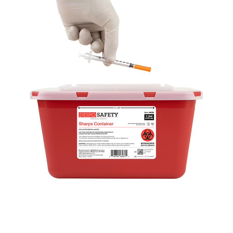 Sharps Containers, 1 gal., 24 pcs per Case