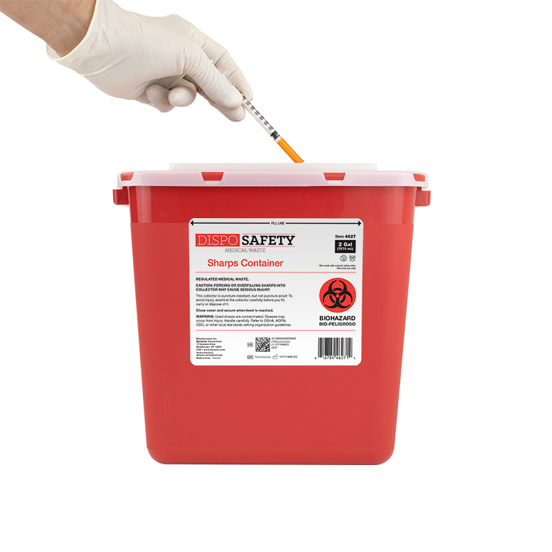 Sharps Containers, 2 gal., 24 pcs per Case