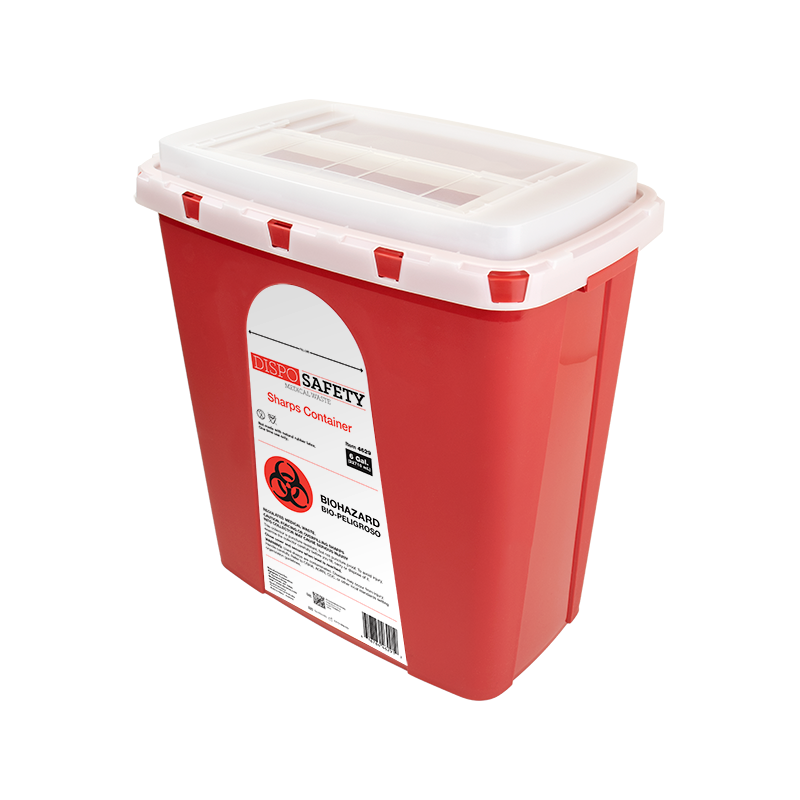 Sharps Containers, 6 gal., 12 pcs per Case
