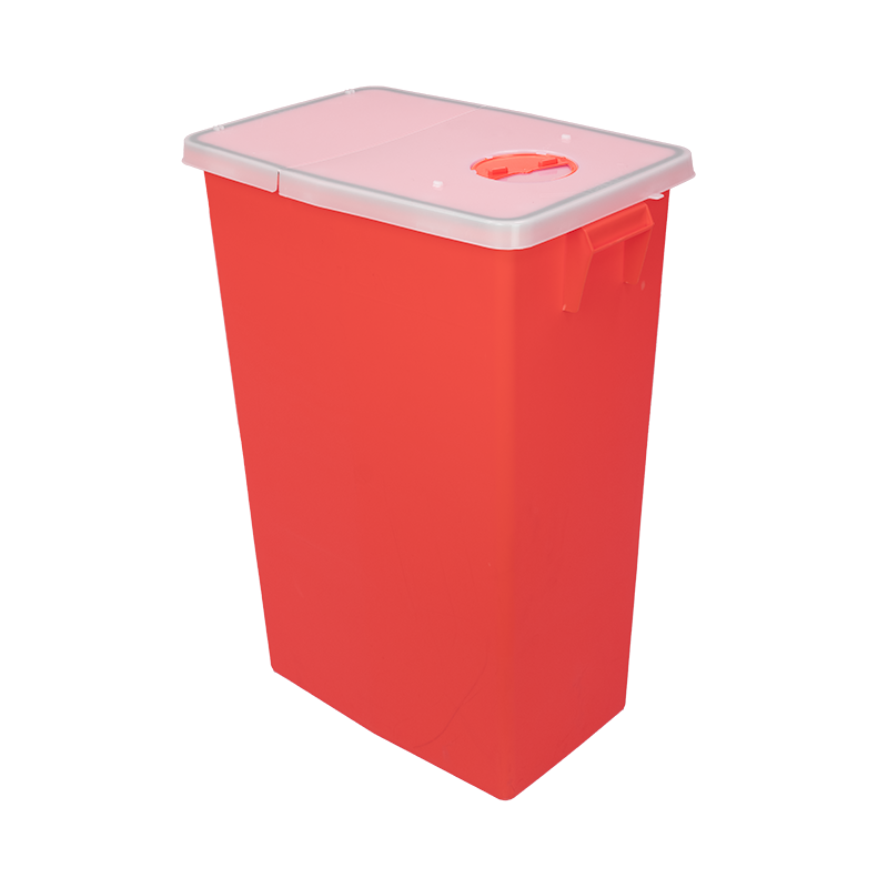 Sharps Container, 18 gal. with gasket, 5 pcs per Case