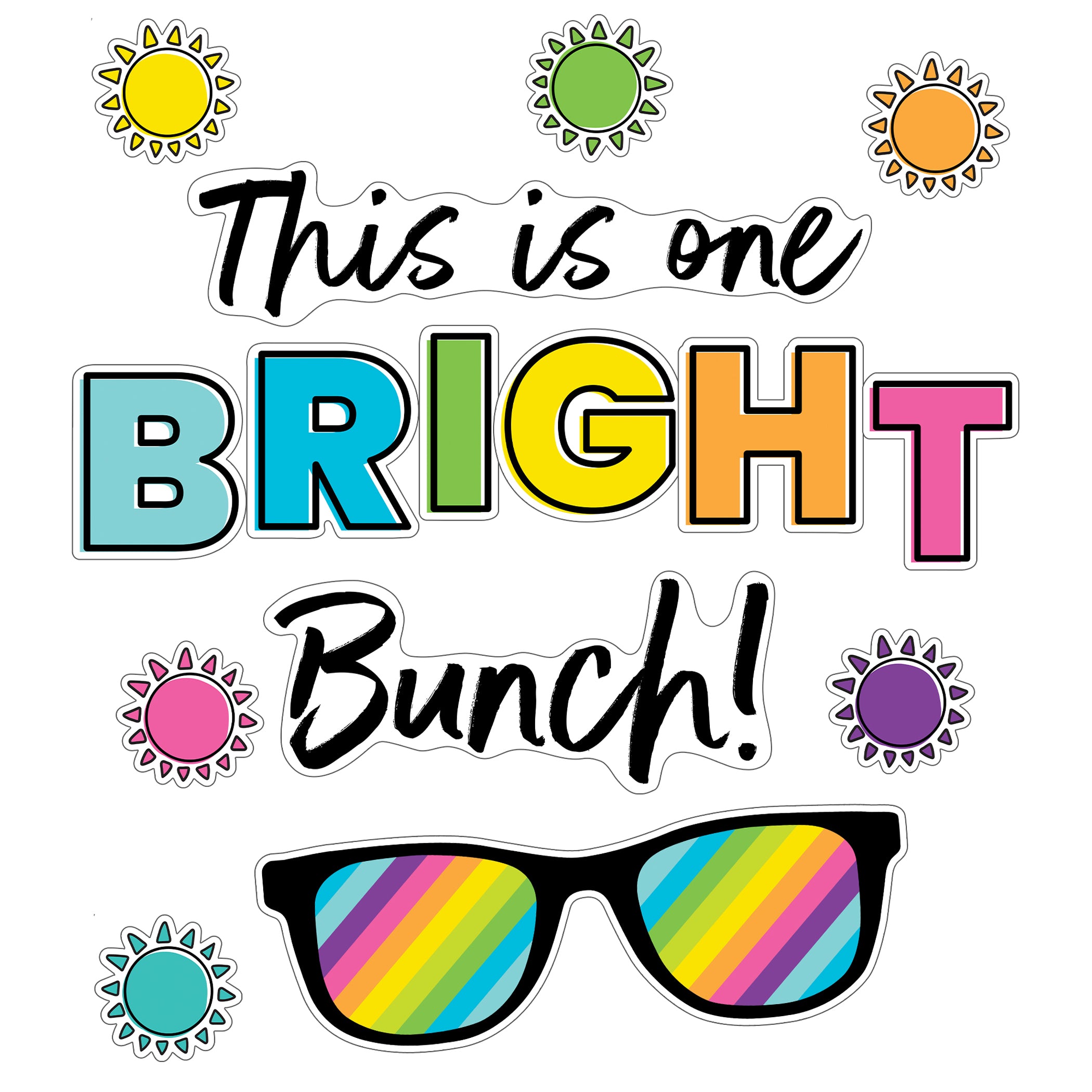 Kind Vibes This Is One Bright Bunch Bulletin Board Set