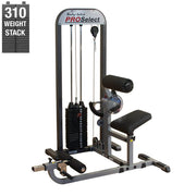 Pro Select Ab And Back Selectorized, 310Lb Stack