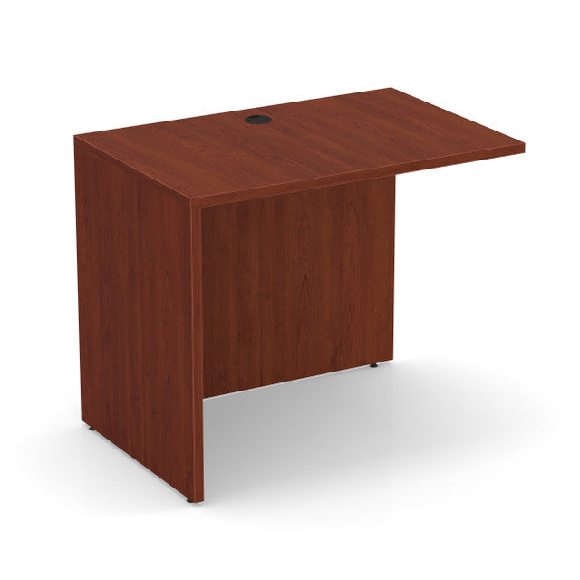 OfficeSource Laminate Reversible Return - 35''W x 24''D - Java