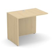 OfficeSource Laminate Reversible Return - 35''W x 24''D - Maple