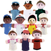 Set of 10 Community Helper Puppets