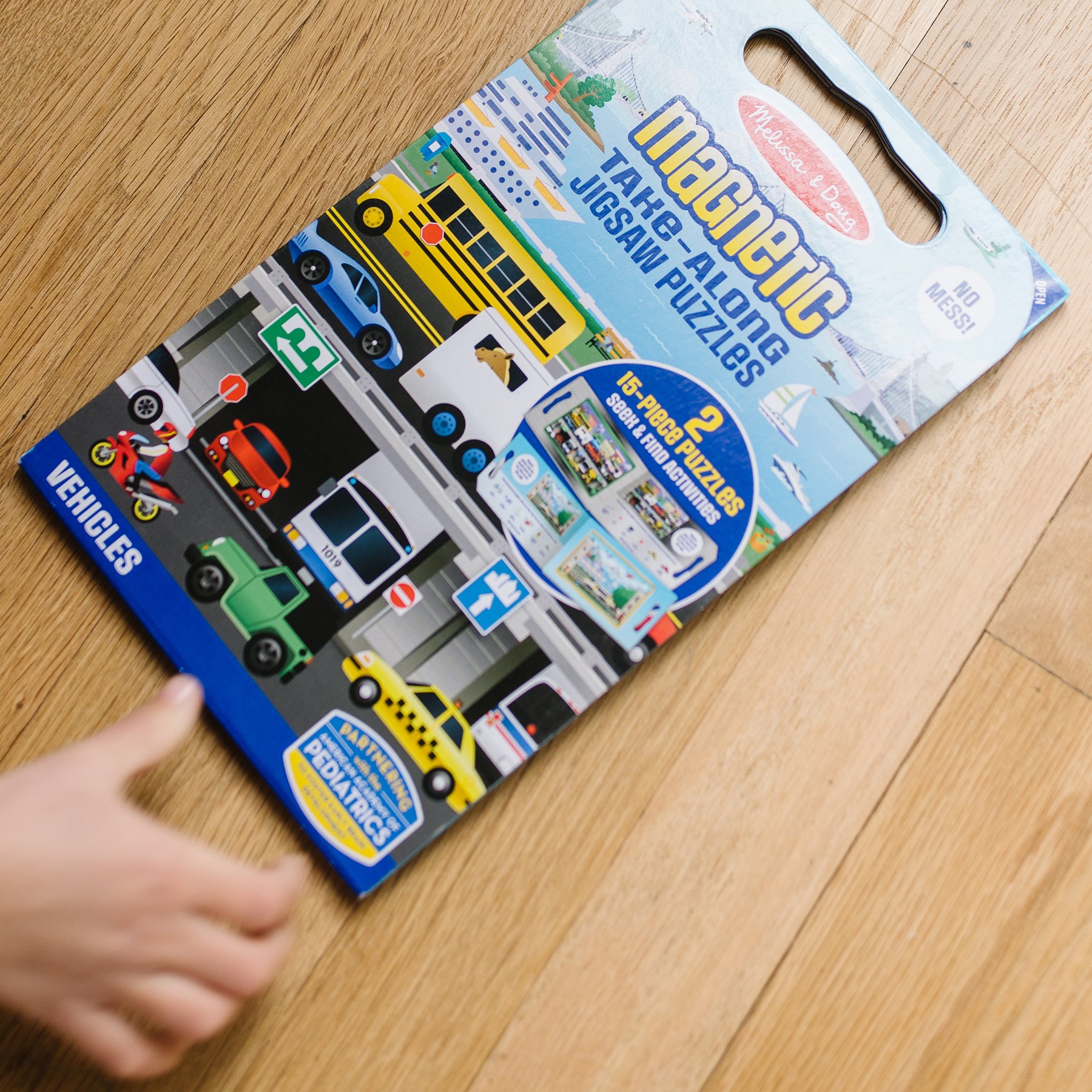 Take Along Magnetic Jigsaw Puzzles - Vehicles