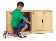 Jonti-Craft® Stacking Lockable Lockers -  Single Stack