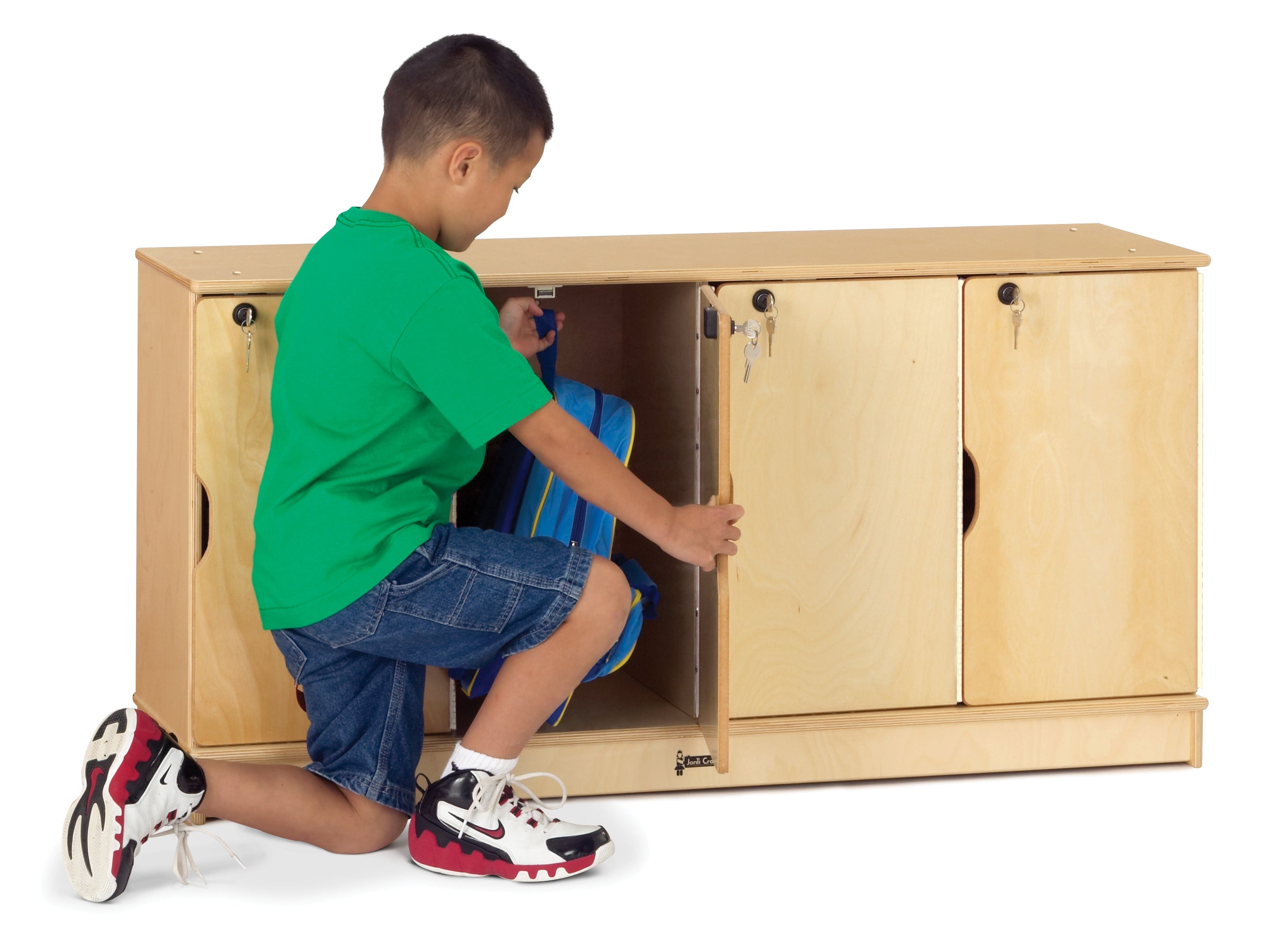 Jonti-Craft® Stacking Lockable Lockers -  Single Stack