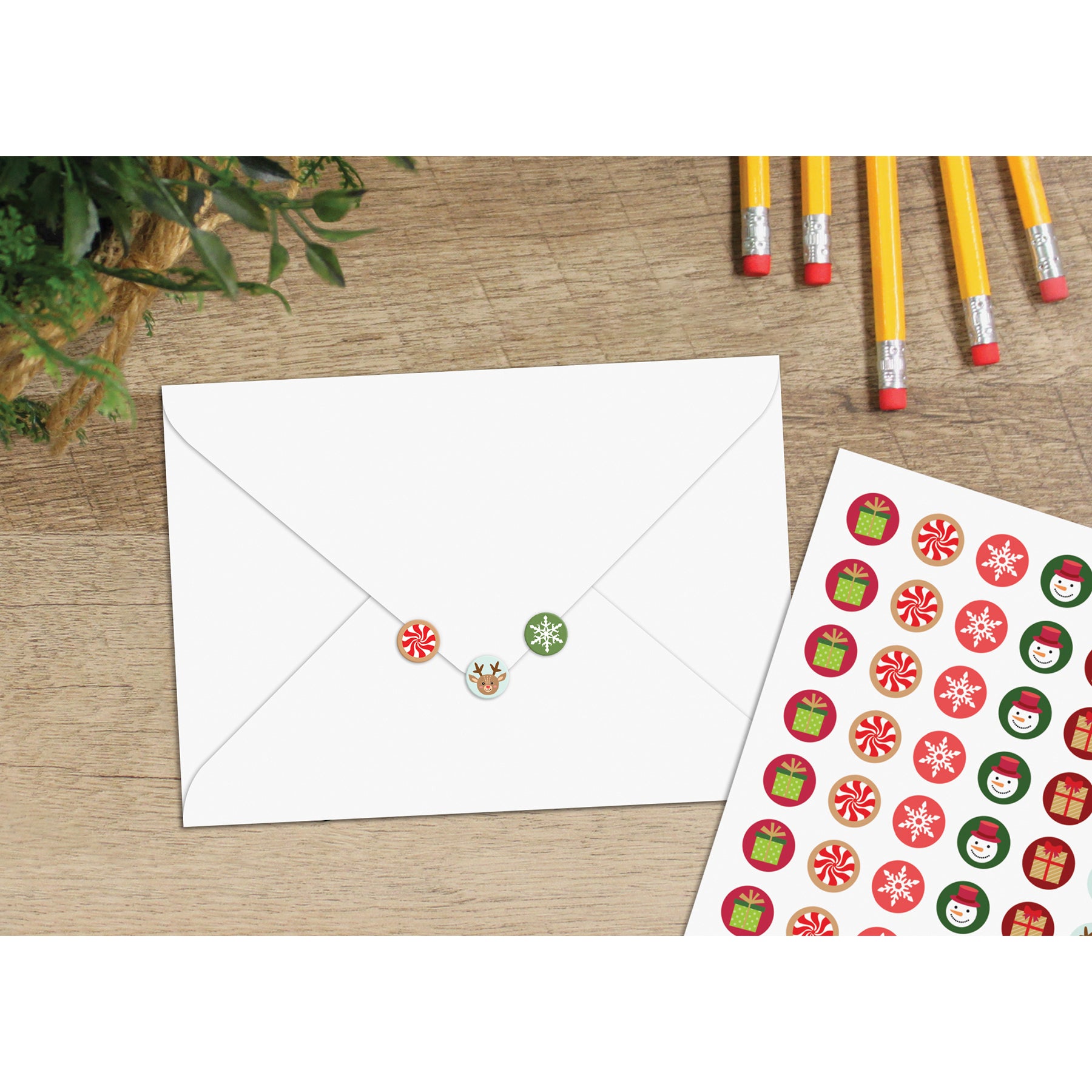 Winter Holiday Mini Stickers, Pack of 378
