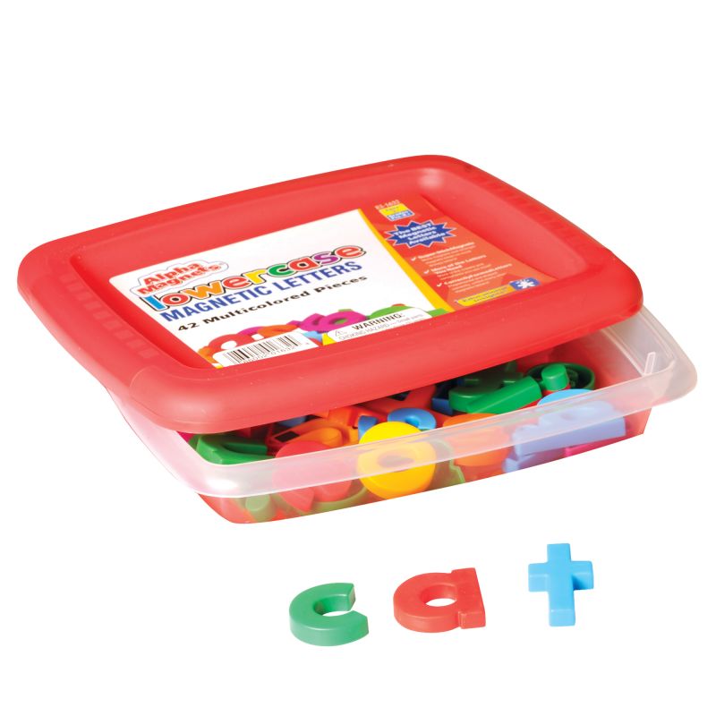 AlphaMagnets®—Multicolored Lowercase (42 pieces)