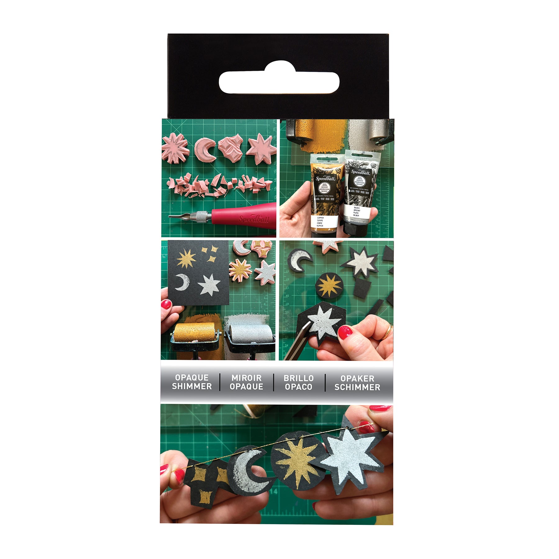 Speedball® Metallic Block Printing Ink Set
