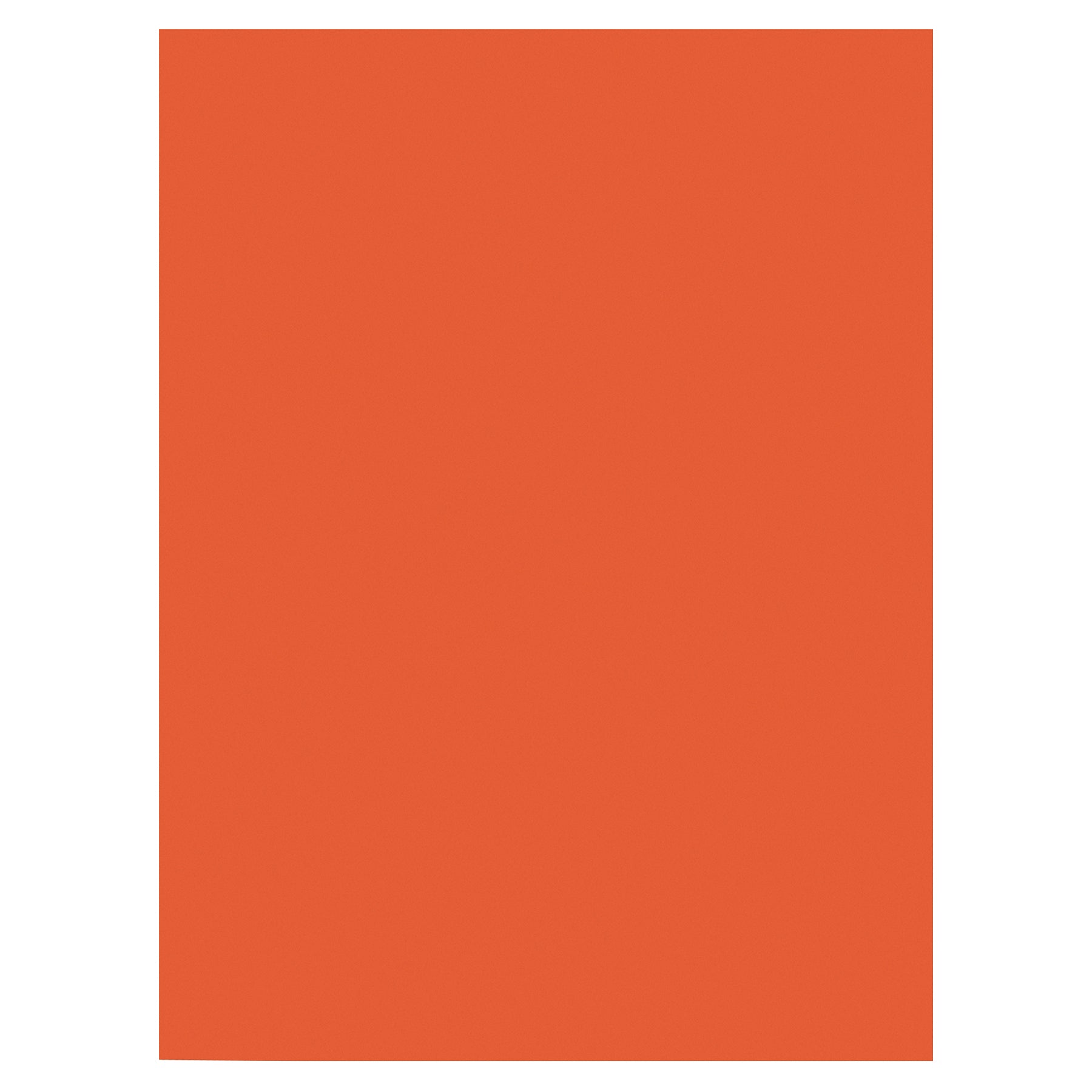 Construction Paper, Medium Weight, Orange, 9" x 12", 50 Sheets