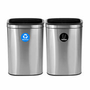 10.5 Gal 2-Stream Recycle Trash Station