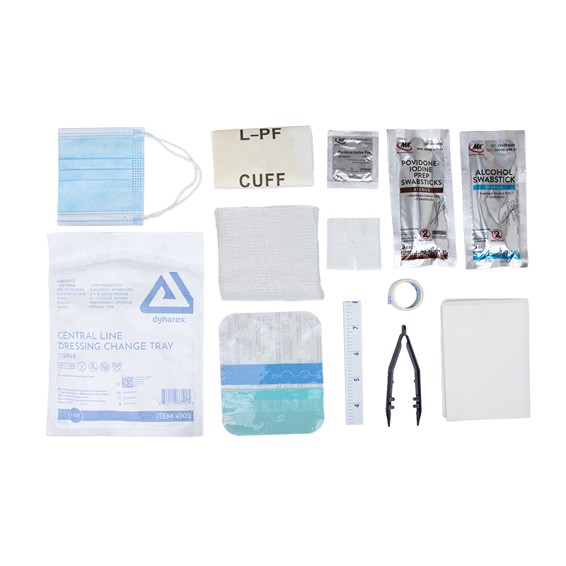 Central Line Dressing Change Tray - Sterile - 20 Boxes per Case