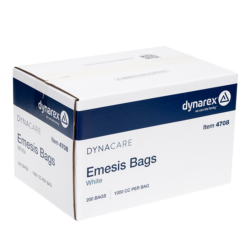 Emesis Bag, White - 200 pcs per Case