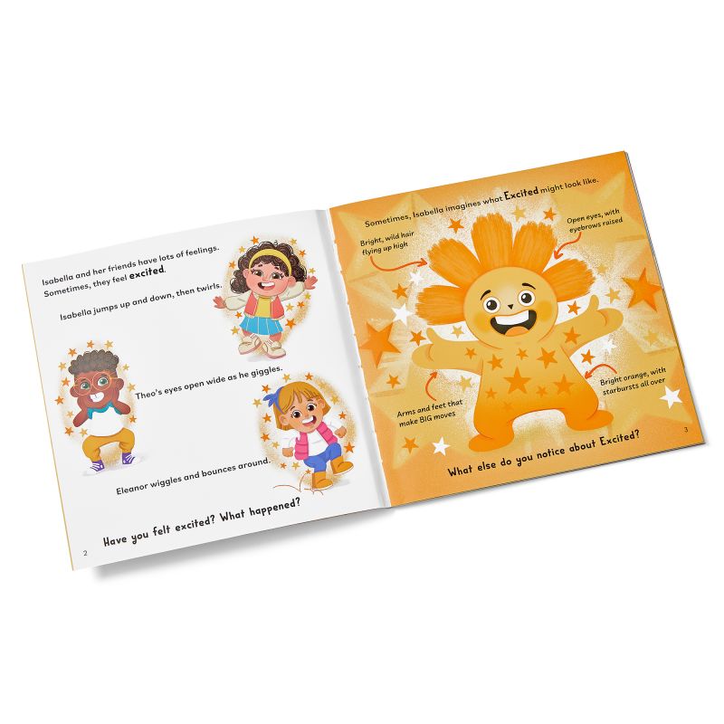 Feelings Family™ Book Set Loved, Excited, Nervous, Lonely, & Frustrated