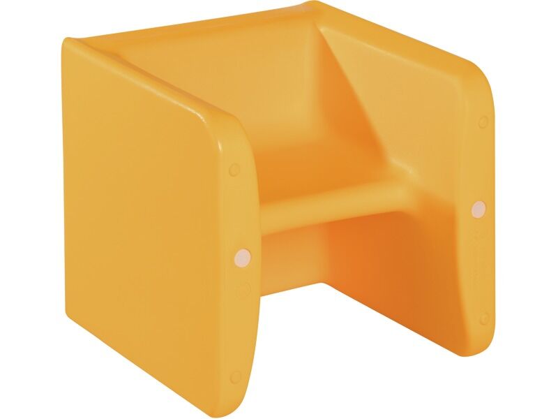 3-in-1 Pilouface Armchair/Table - Light Orange
