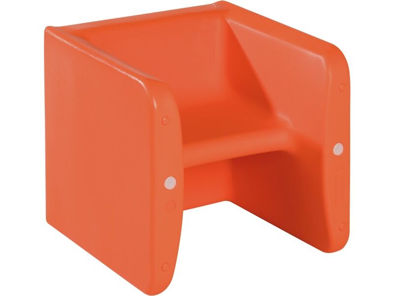 3-in-1 Pilouface Armchair/Table - Coral