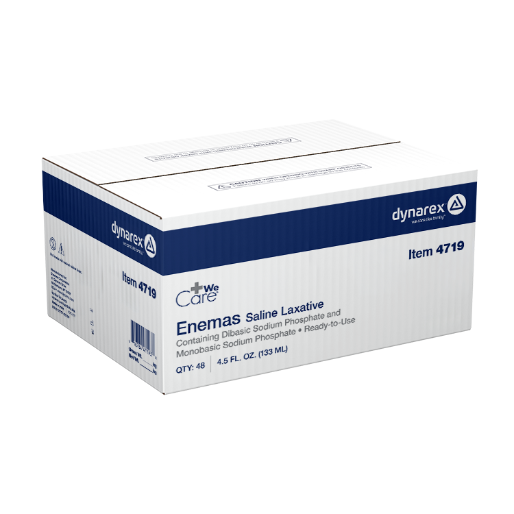 Enema Saline Laxative, 4.5 fl. oz. - 48 Boxes per Case