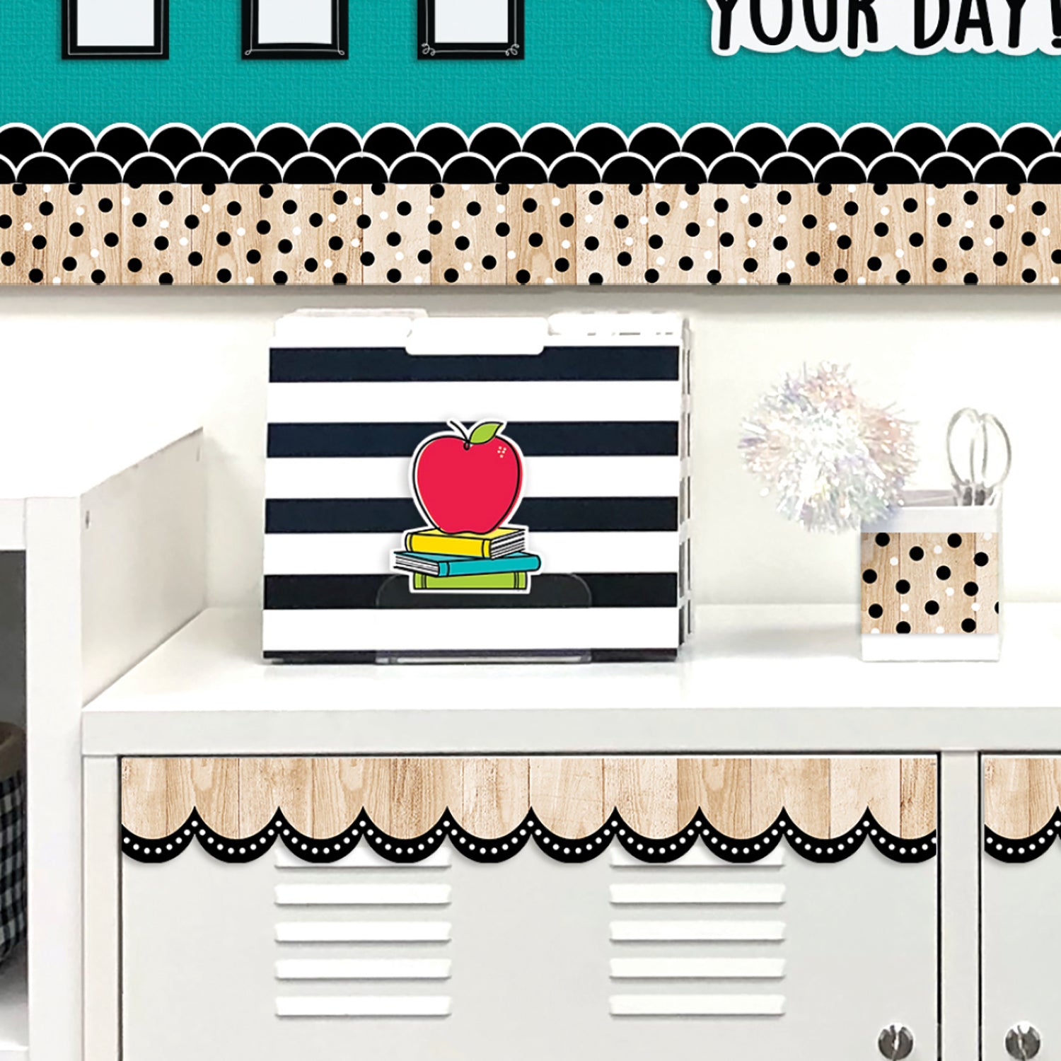Core Decor Doodle Books 6" Designer Cut-Outs, Pack of 36
