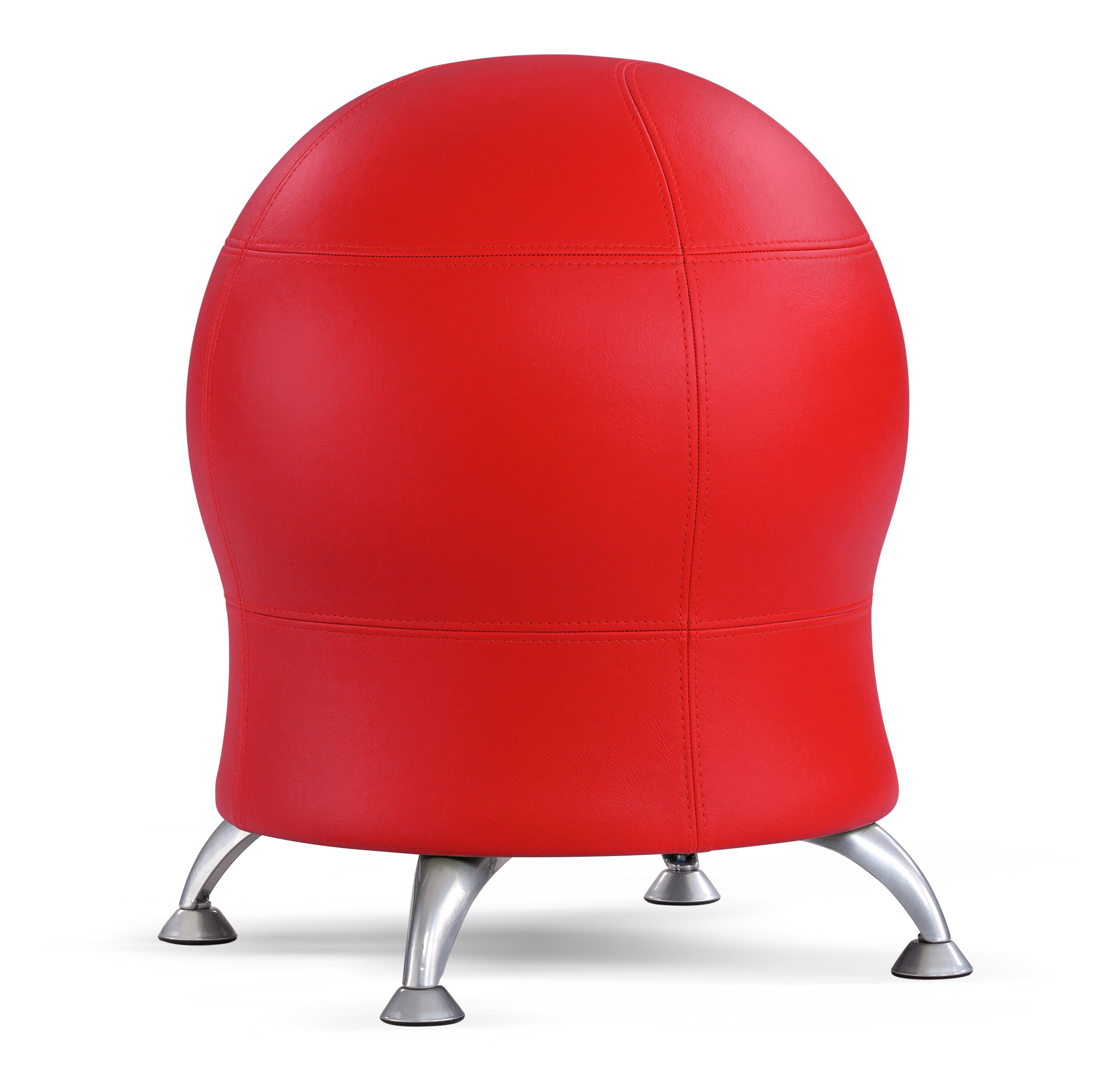 Chair Zenergy Ball Red Vnyl