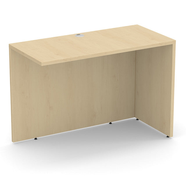 OfficeSource Laminate Reversible Return - 42''W x 20''D - Maple