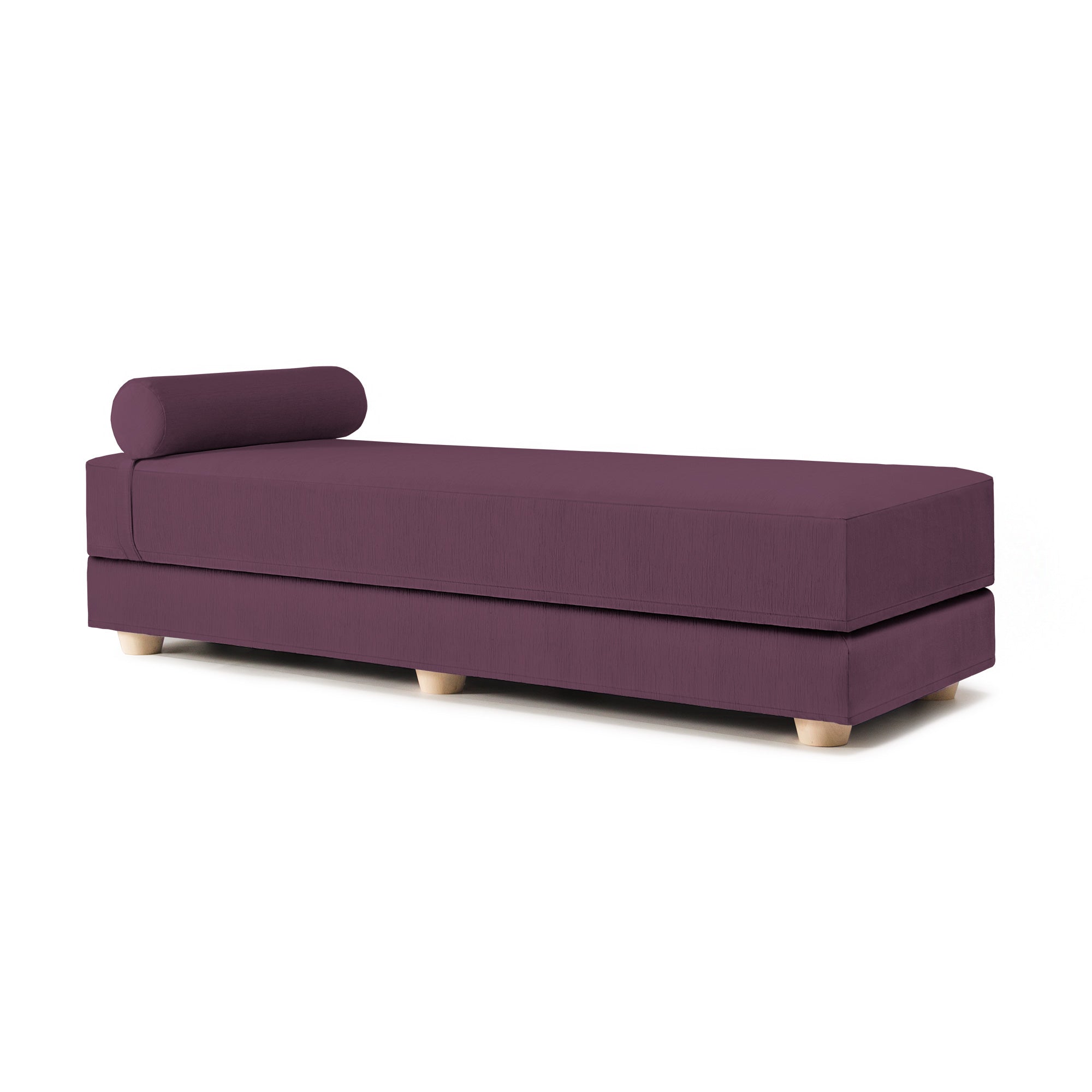 Coza Outdoor Sun Lounger - Luxurious Giant Outdoor Chaise - Sunbrella, Petal