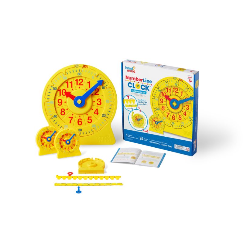 Clock, Number Line, Class Set