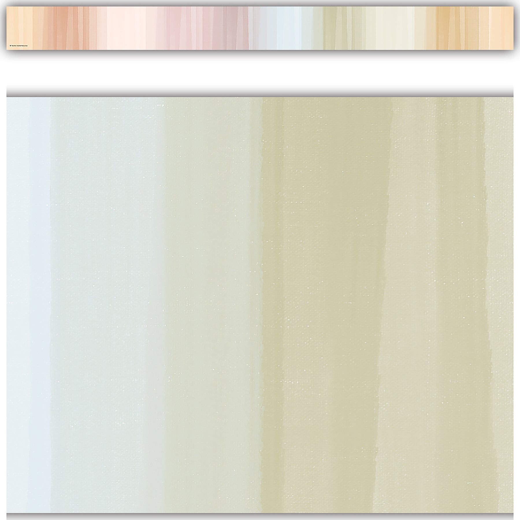 Cool Tones Straight Border Trim, 35 Feet
