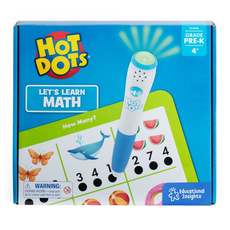 Hot Dots® Let'S Learn Pre-K Math!