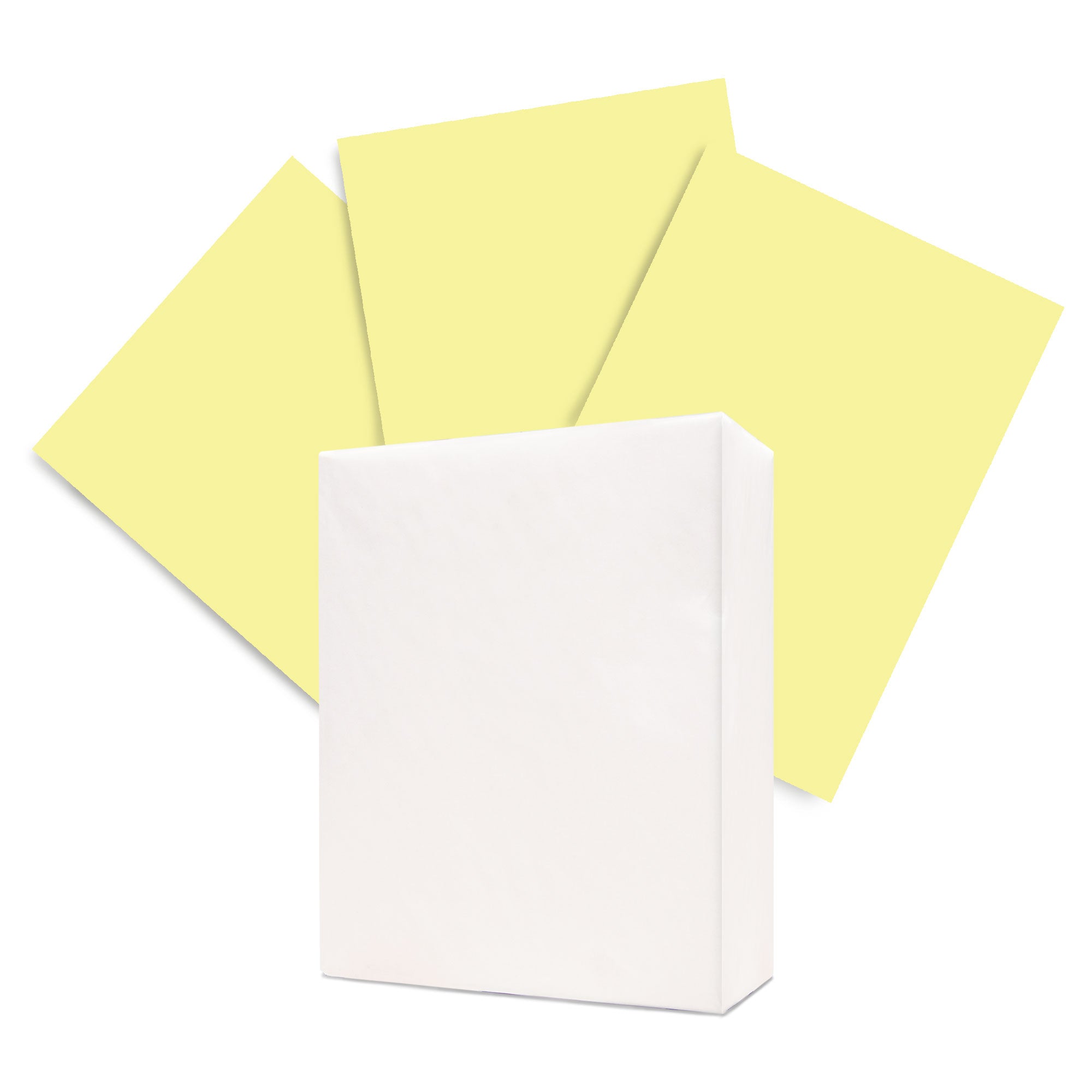 Colors 11" x 17" Color Copy Paper, 20 lbs. Canary, 500 Sheets/Ream