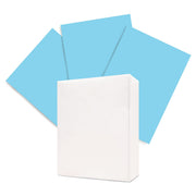 Colors 11" x 17" Color Copy Paper, 20 lbs. Blue, 500 Sheets/Ream