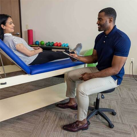 Bodymed Exam Stool Blue