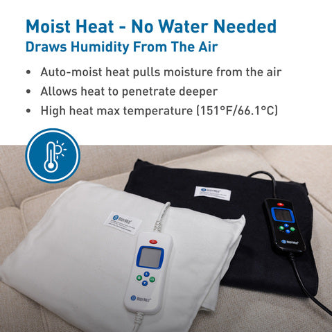 Bodymed Digital Moist Heating Pad, 14" X 7"