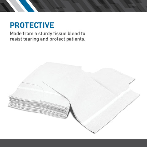 Bodymed Exam Cape, All Tissue, White, 100/Case