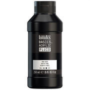 LQ BASICS Acrylic Fluid 250ml Bottle -  Mars Black