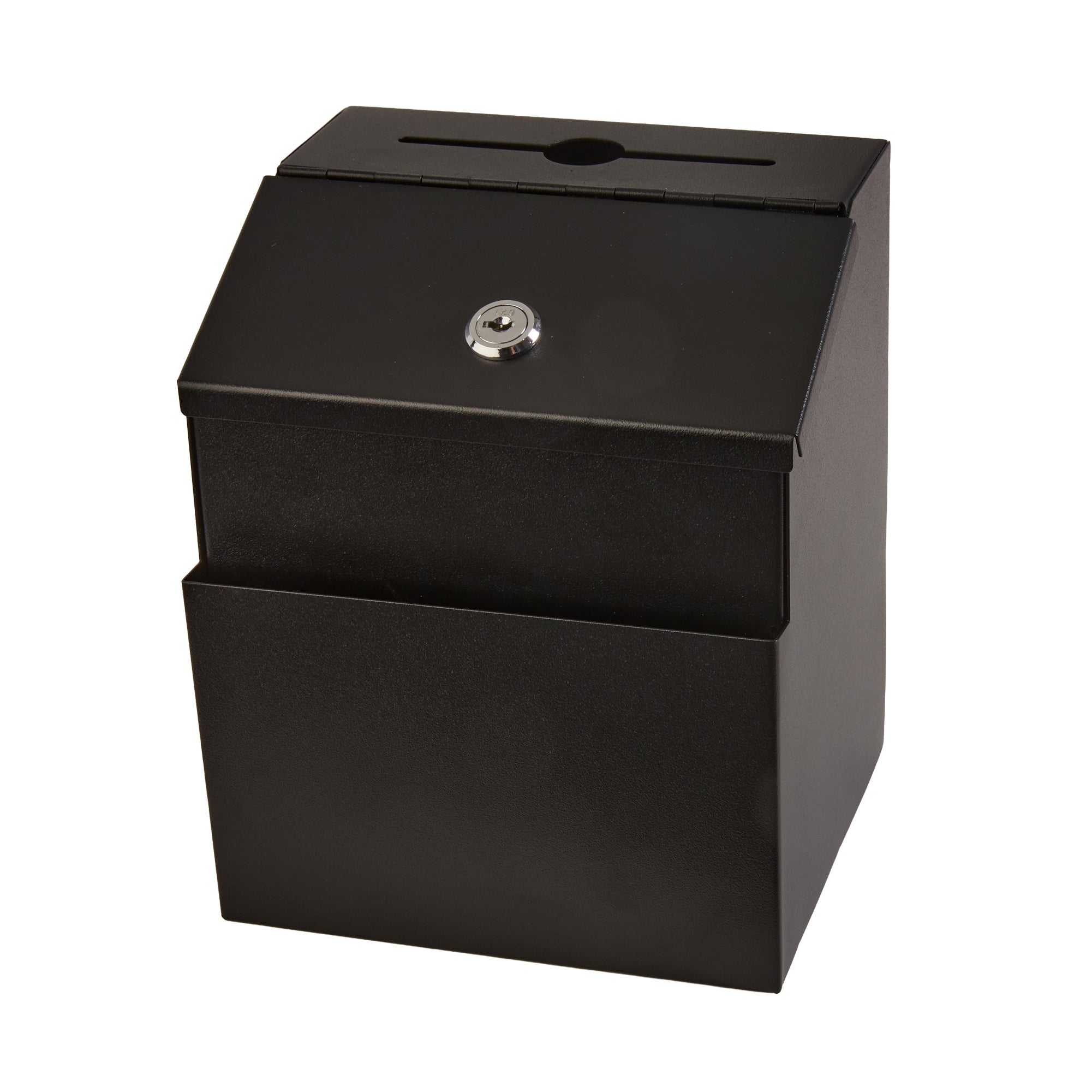 Suggestion Box Steel Blk