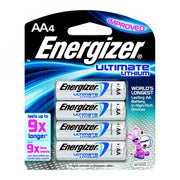 Energizer EL91-BP4 AA-4 Lithium Batteries