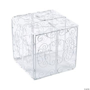 Metal Gift Box Cardholder - 1 Piece