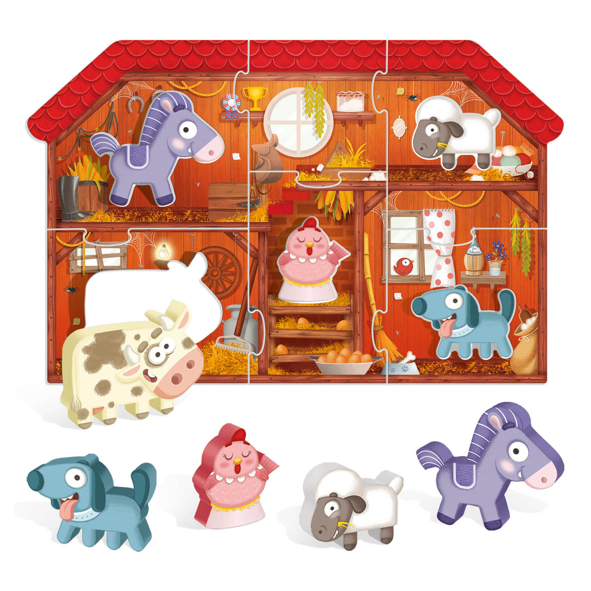 MONTESSORI FIRST PUZZLE THE FARM
