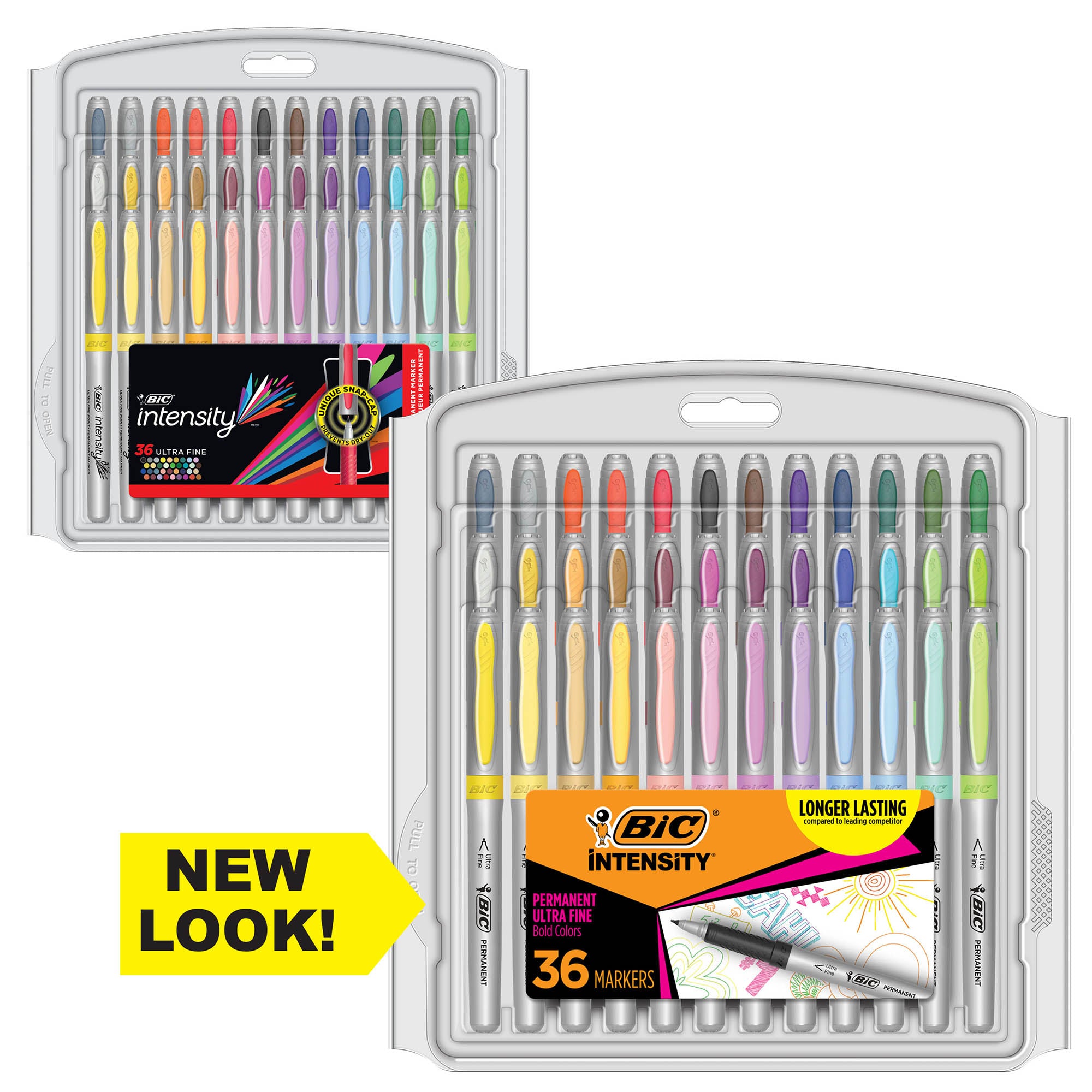 Marking™ Permanent Marker Fashion Colors, Fine Point, Pack of 36