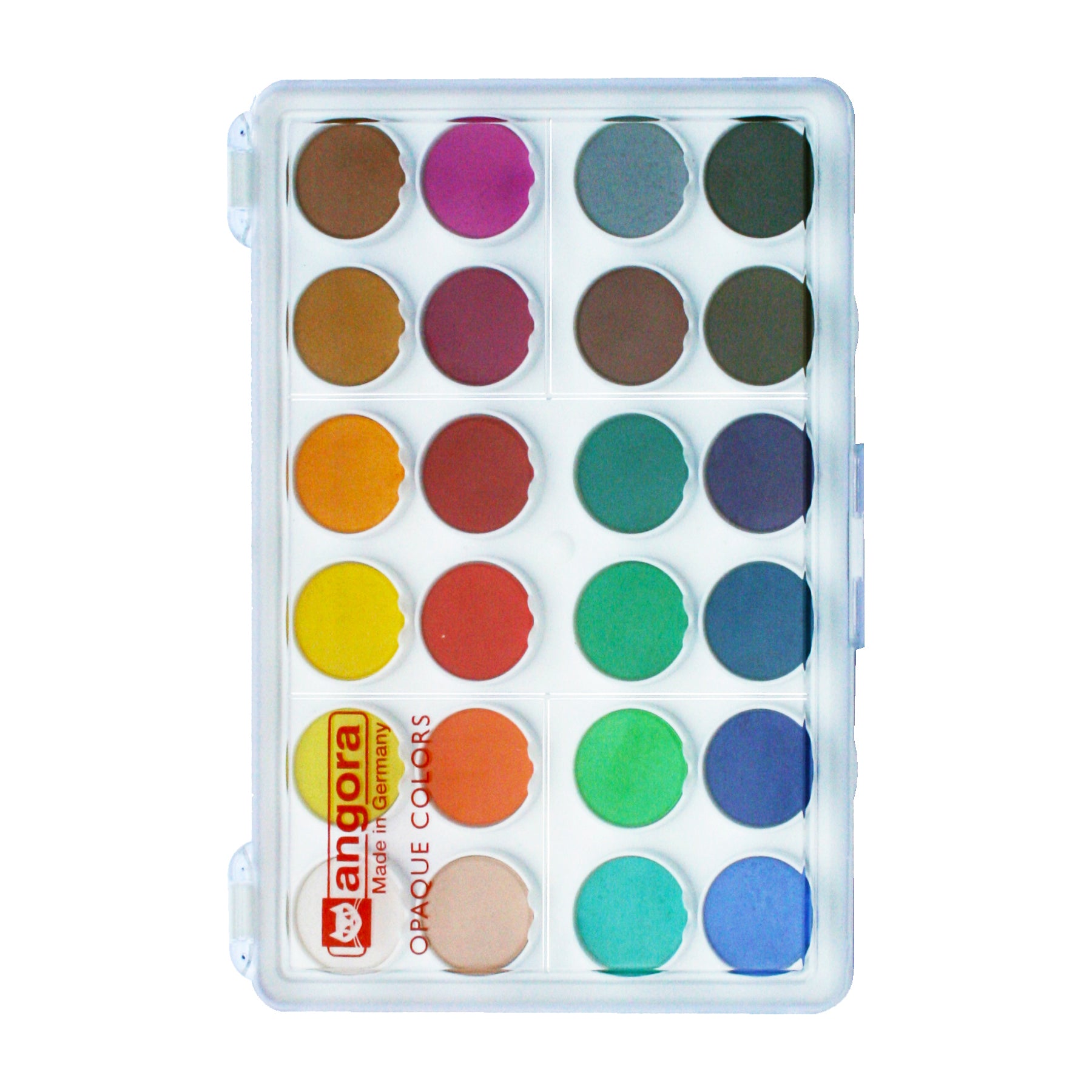 24-Pan Opaque Watercolor General Set