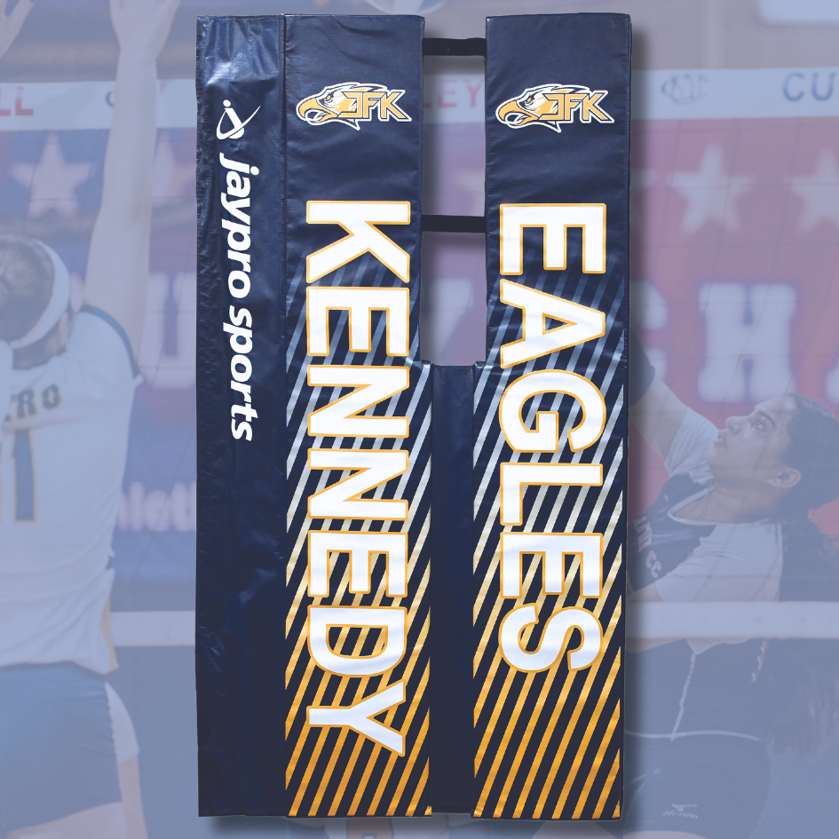 Protective Pad for the Volleyball Uprights with Customized Graphics