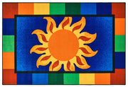 Sunny Day Value Rug - 3ft x 4ft 6in - Rectangle - Blue