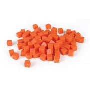 Base Ten, Orange/Unit Cubes 1’s (100) Non-Linking