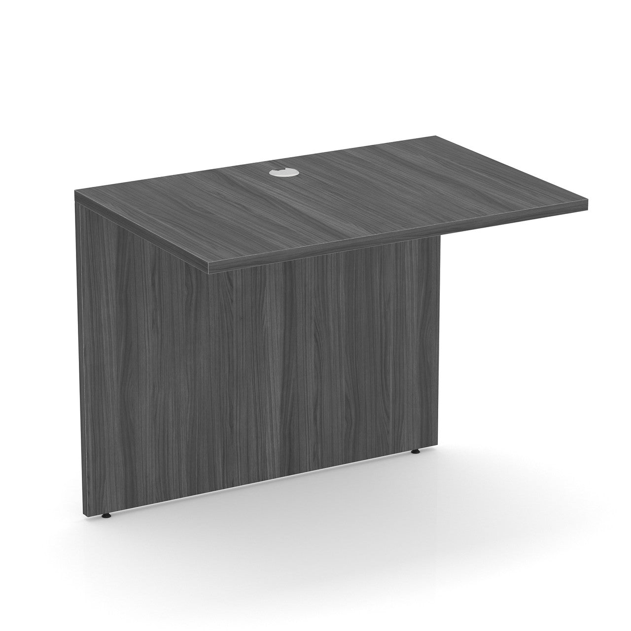 OfficeSource Laminate Bridge - 42''W x 24''D - Coastal Gray