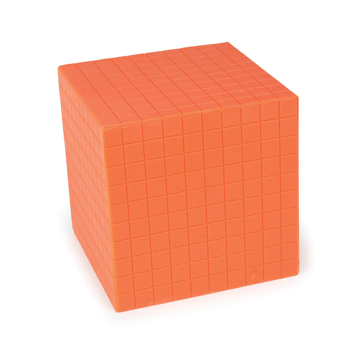 Base Ten, Orange Ten Decimeter Cube (1)
